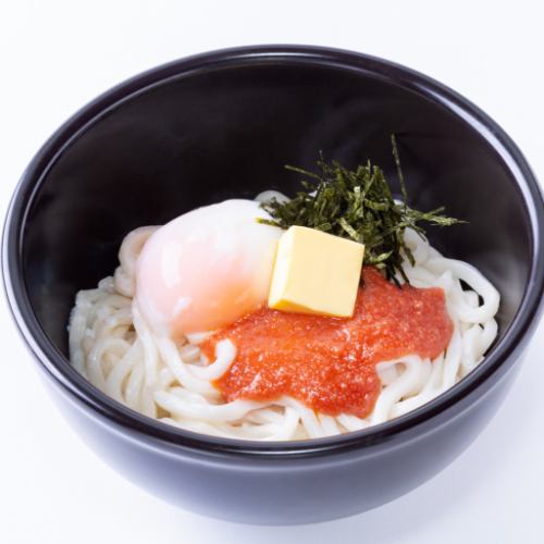 明太釜玉うどん