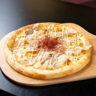 塩豚カルビピザ