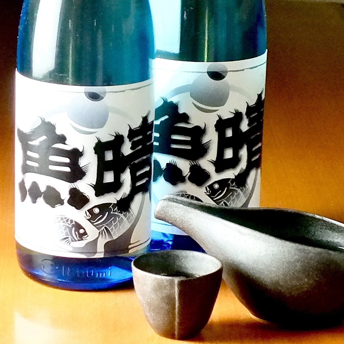 We are particular about sake! We have seasonal sake!