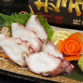 Hokkai octopus sashimi