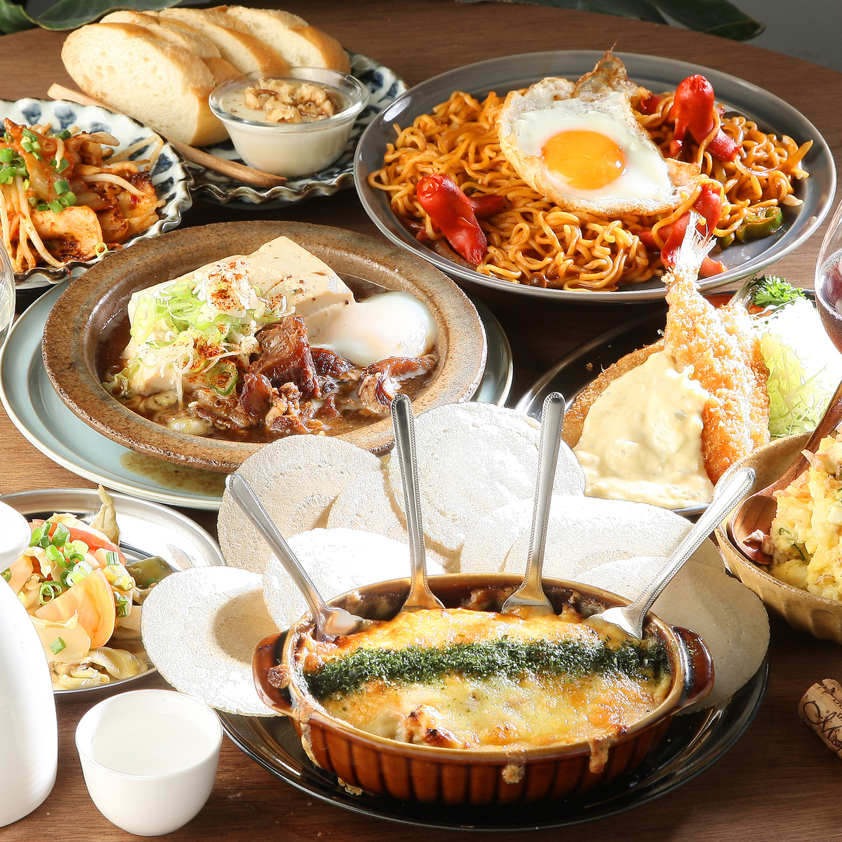 当店ではお肉料理も豊富にご用意しております！