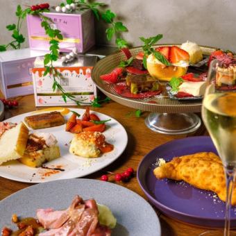 Sorriso特製ハイティープラン◆<ソフトドリンク2H飲み放題付>