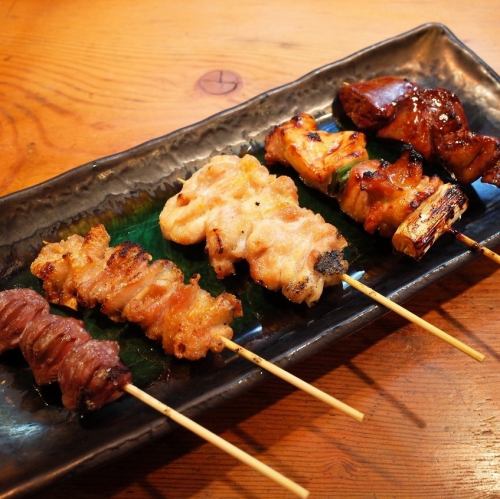 Assorted Yakitori Set (3 skewers)
