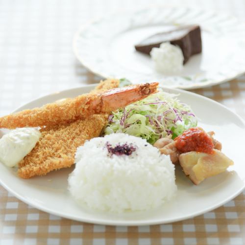 ワンプレートランチ　デザート付き