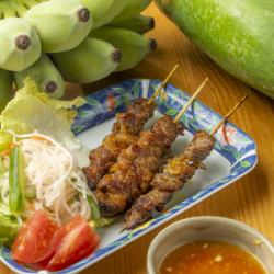 サイッコーアン (牛串焼)