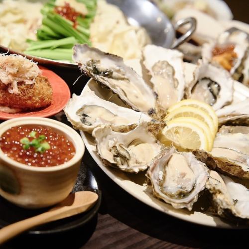 新鮮な海の幸をご提供！
