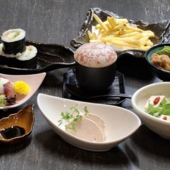 にぎわい大皿　　　　2900円【90分or120分飲み放題付き＋1700円～】