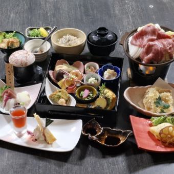 会席　結　松坂牛すき焼きコース　6600円【90分or120分飲み放題付き＋1700円～】