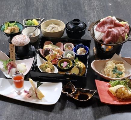 会席　結　松坂牛すき焼きコース　6600円【90分or120分飲み放題付き＋1700円～】