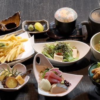 にぎわい大皿コース2900円(税込)【飲み放題付：90分+1700円(税込)、120分+2200円(税込)】