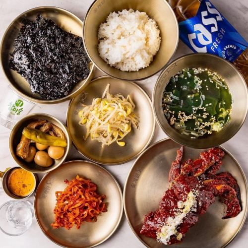 Yangnyeom Gejang set meal