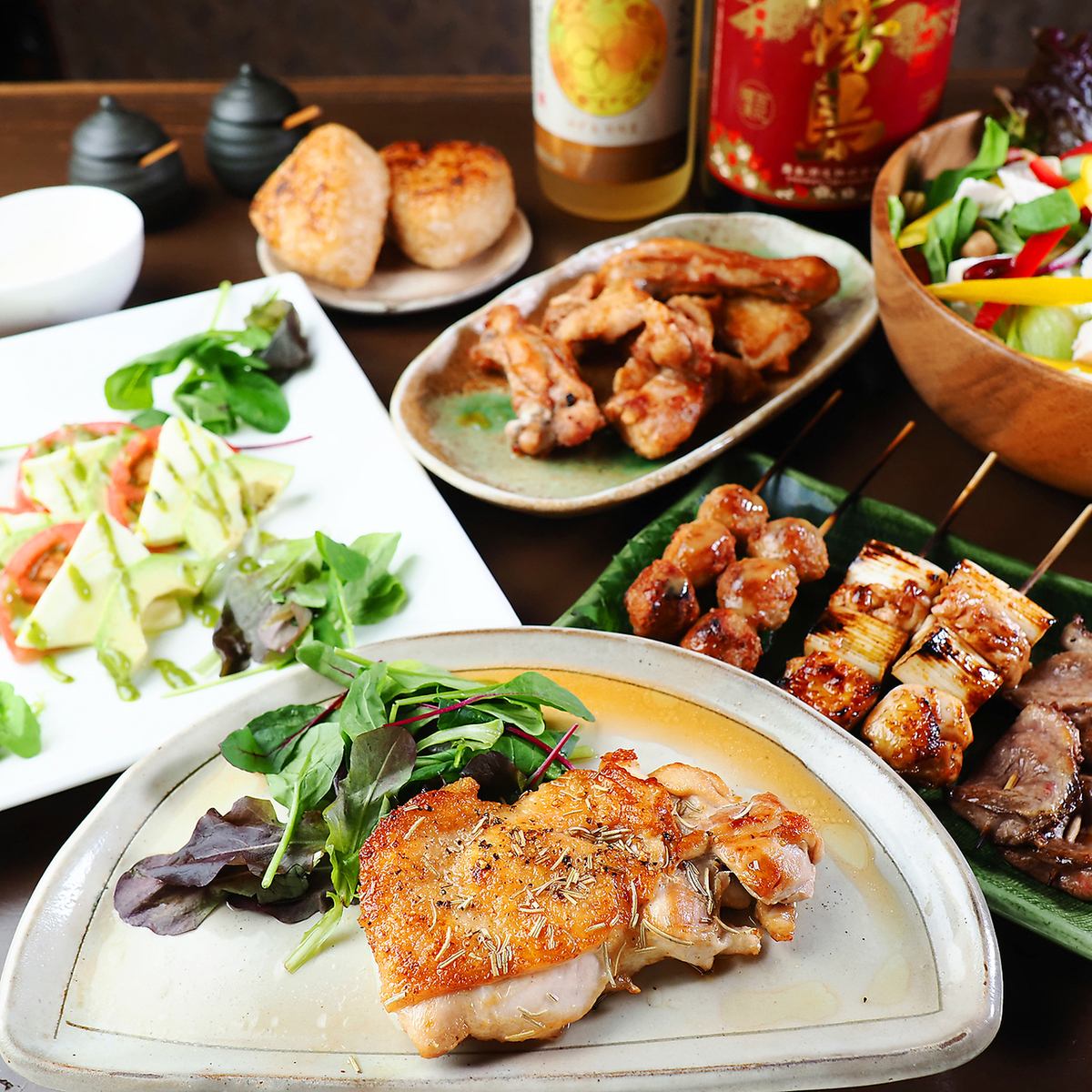 [A 46-year-old long-established yakitori restaurant] where you can enjoy exquisite chicken dishes to your heart's content