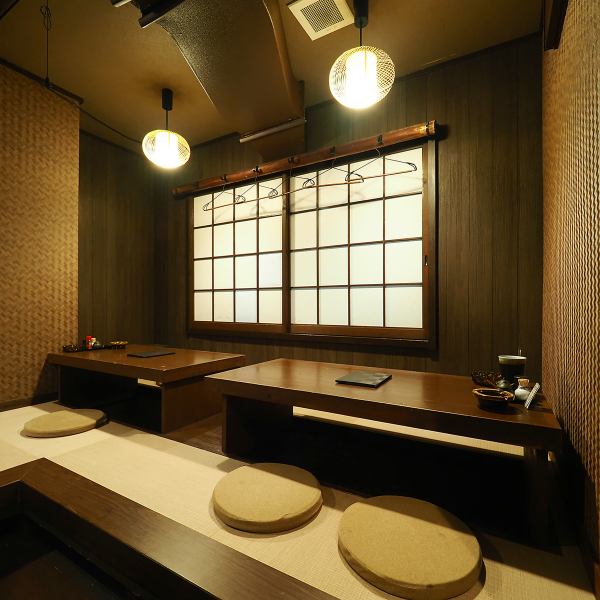 ≪Relaxing sunken kotatsu≫ 3 seats x 1, 4 seats x 2 ◆You can spend a relaxing time at the horigotatsu seats in a warm space.It is also recommended for girls-only gatherings, families with small children, various banquets, birthday parties, and when spending time with loved ones.