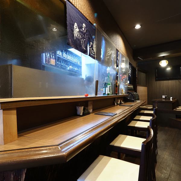 ≪Of course, one person is most welcome◎≫ 7 seats at the counter ◆It's a cozy and cozy restaurant, so anyone can feel free to visit us! It's great for drinking alone or on a date, or for a small group after work. It is good to use and can be used in various scenes ◎