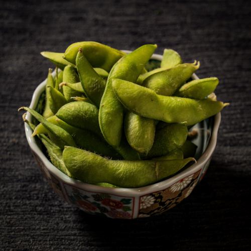 塩茹で枝豆
