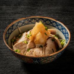 鶏ねぎポン酢