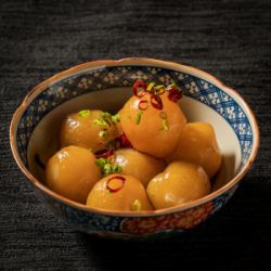 玉こんにゃくのピリ辛炒め