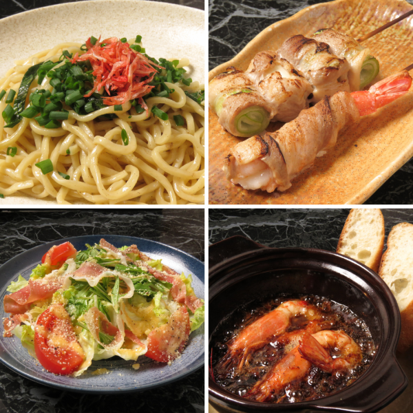 【千葉中央駅×海老】こだわりの海老料理ご用意しております！◇名物の海老のアヒージョはもちろん、巻き串やパスタなどもご用意しており海老好きにはたまらない☆ぜひご賞味ください♪