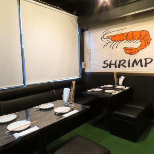 個室タイプのソファー席