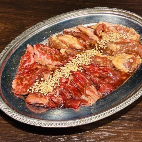 超值两件套猪肉和牛里脊肉套餐