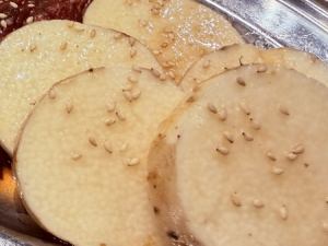 川西産タレ漬け長芋焼き