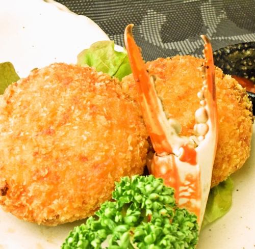 【Crab cream croquette】