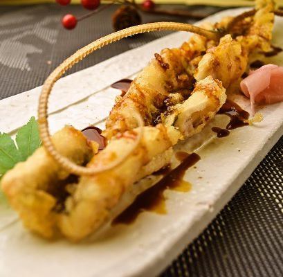 [One tempura of conger eel]
