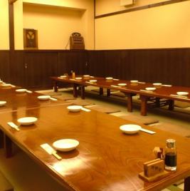 大人数のご宴会用、個室お座敷24名～36名　会社のご宴会のご利用ください。