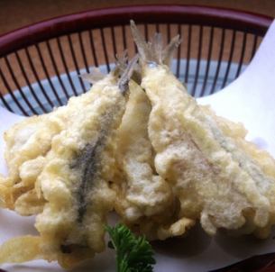 [Small sardine tempura]