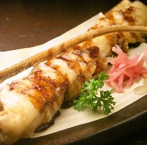 [One conger eel tempura]