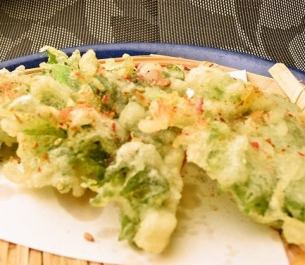 [Conger eel and shiso dumplings]