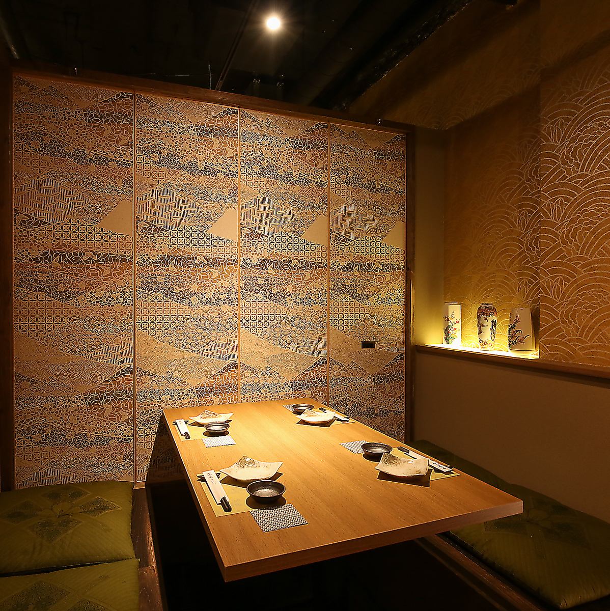 From 2 people to a private room with a horigotatsu table♪Dine in a private space♪