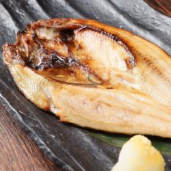 Grilled atka mackerel