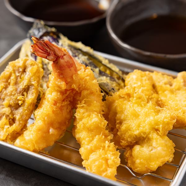 【熱々サクサク】天婦羅◆注文を受けてから揚げる旬の味
