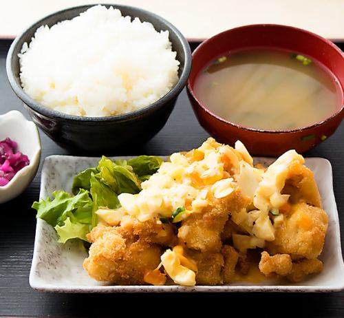 ボリューム満点のランチ！