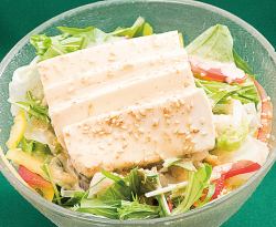 豆腐サラダ