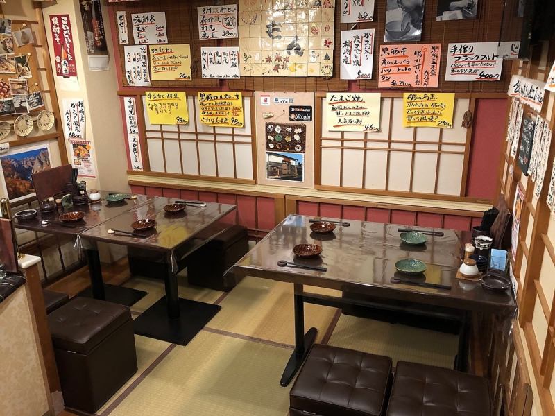 The calm interior is a hideaway space that is truly a home for adults.There is also a counter, so one person is welcome! [Tenmonkan Izakaya Yakitori Motsunabe All You Can Drink Shochu Nabe Local Cuisine Japanese-Style Japanese-Style Room]