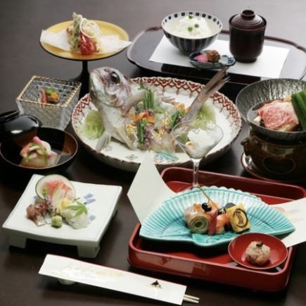 慶典懷石料理[Kei] 10道菜 每位10,000日圓（含稅）