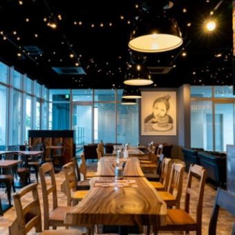 【テーブル席:2~4名/1~2名/4~6名】