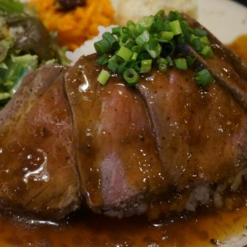 自制烤牛肉拼盘