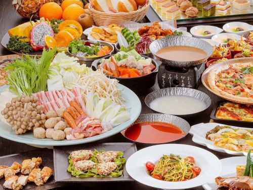 【12/6~3/1】冬のイタリアンランチバイキング~冬グルメ集結鍋パラダイスフェア~