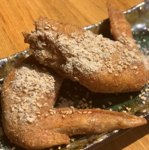 手羽先の唐揚げ~どんたくの特製スパイス~