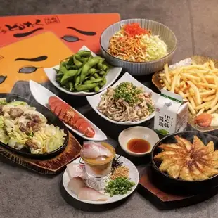 当日OK!鉄鍋餃子から溢れ胡麻カンパチまで【博多どんたく名物コース】〈全7品〉2h飲み放付3850円