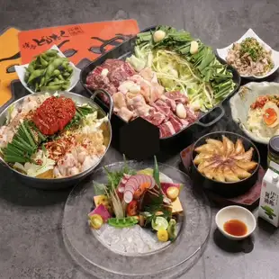 夏野菜と鮮魚刺し盛り3種&選べる名物付き【どんたく贅沢コース】〈全6品〉2h飲み放題付き4400円