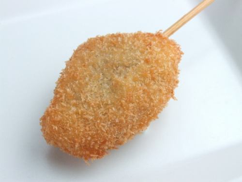 れんこんのカレーミンチ詰