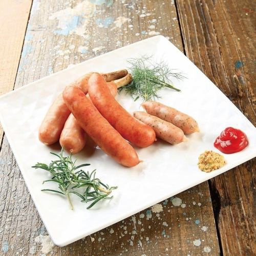 ソーセージ盛り