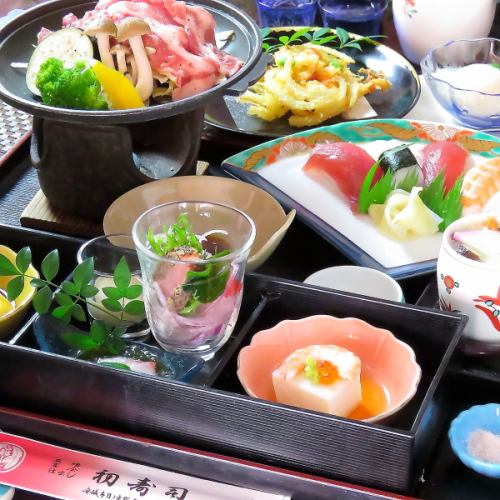 12 courses to choose from, including kaiseki course, hot pot course, and lunch◎