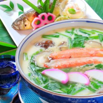 【6道菜品】11,000日圓螃蟹壽喜套餐【含1日圓/2小時無限暢飲】
