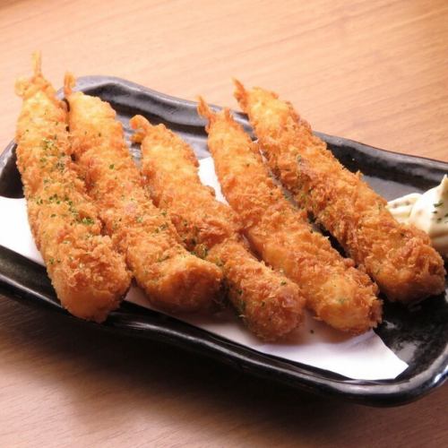 Shrimp tempura/cheese stick