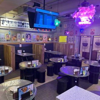 【韓国料理 ホンデポチャ 池袋店】お得なコースメニューは予約必須です！女性に人気の韓国料理と話題のチーズフォンデュや当店イチオシ☆エビチーズ☆この機会に是非ご賞味ください！！